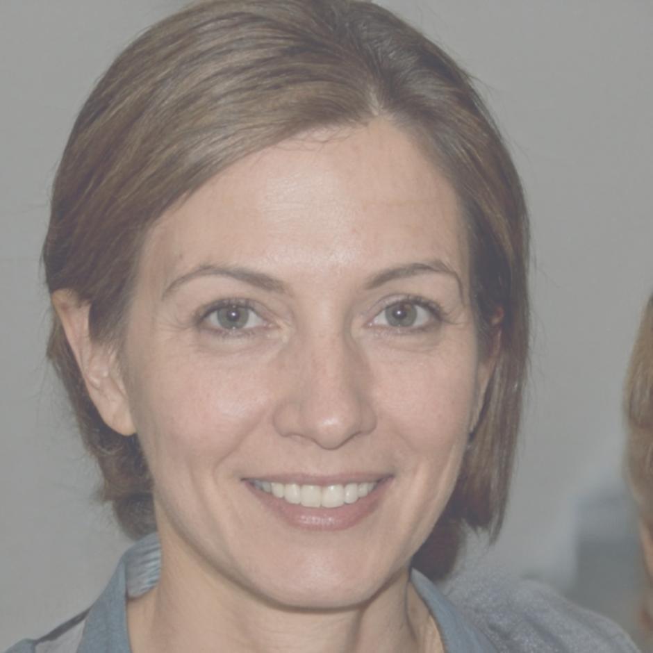 Retrato de María González, estudiante del programa